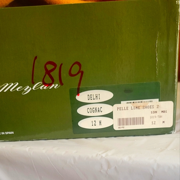 Men's leather sandals. Size 12M, Cognac, worn once paid $325 - Picture 4 of 4